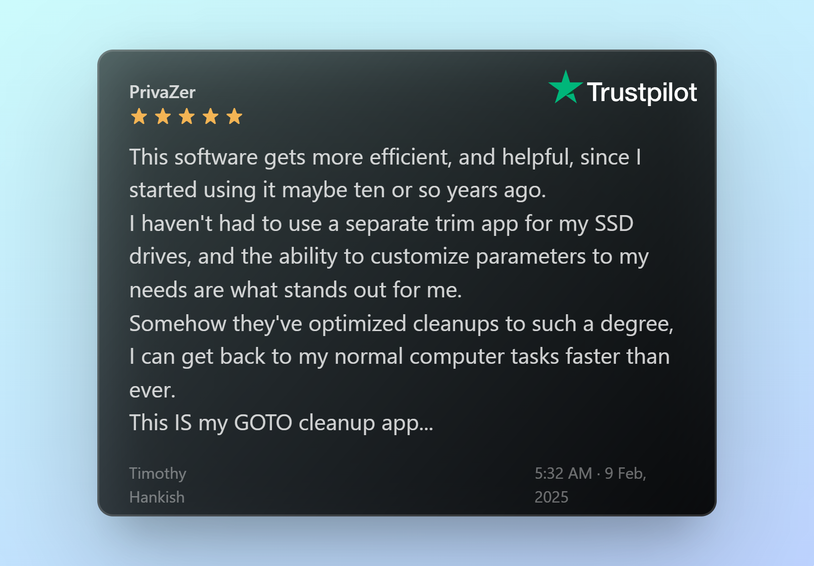 This software gets more efficient