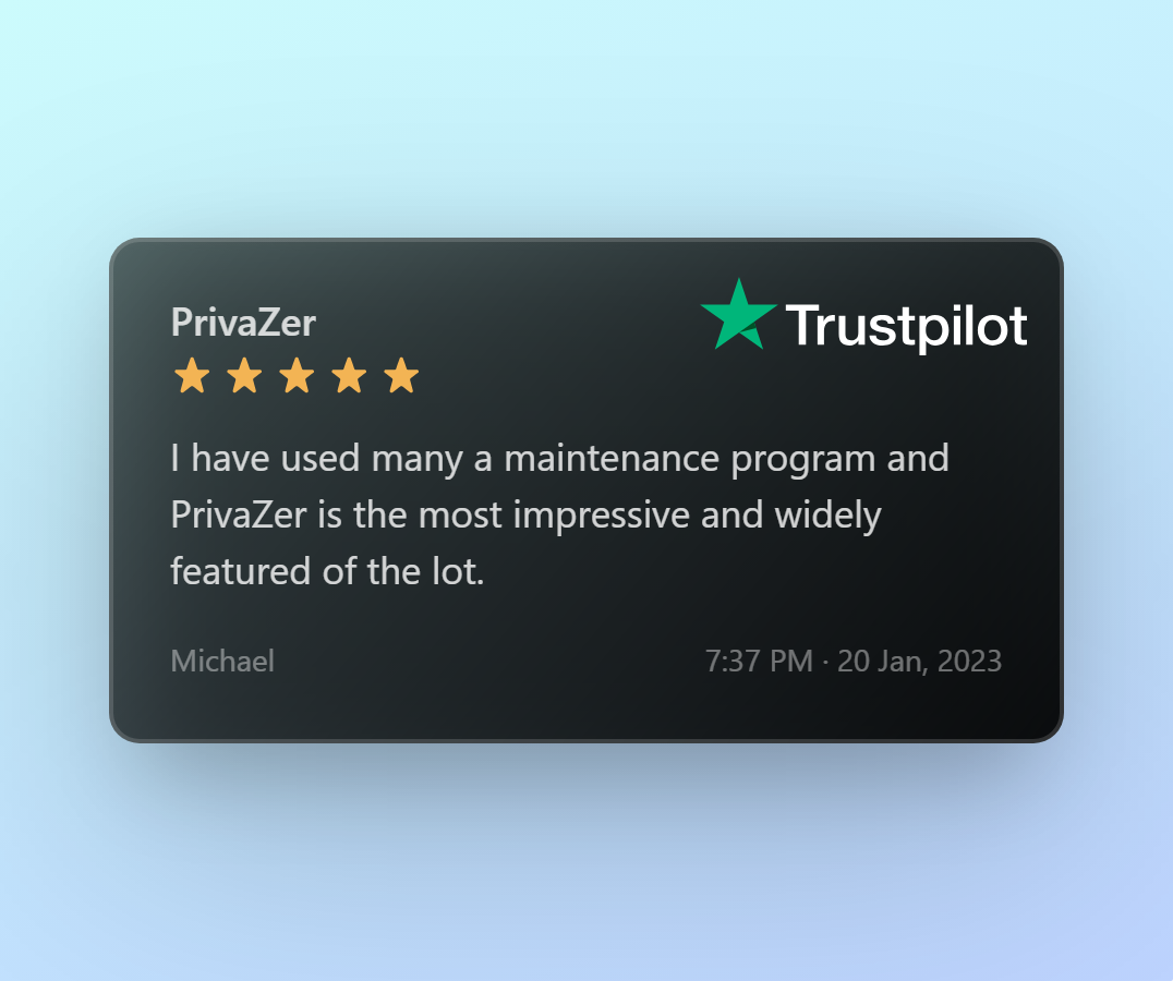 I have used many a maintenance program and PrivaZer is the most impressive