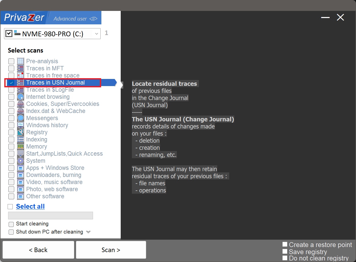 Jak wyczyścić ślady szczątkowe w Dzienniku USN (Change Journal) w Windows