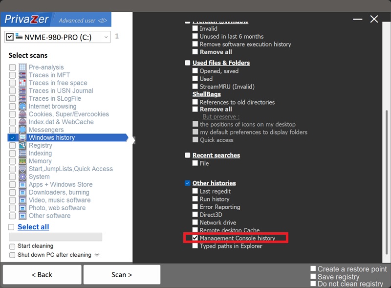 Jak wyczyścić historię ostatnich plików Konsoli zarządzania (MMC) w Windows