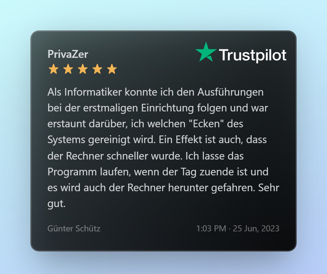 Als Informatiker konnte ich den Ausführungen bei der erstmaligen Einrichtung folgen und war erstaunt darüber